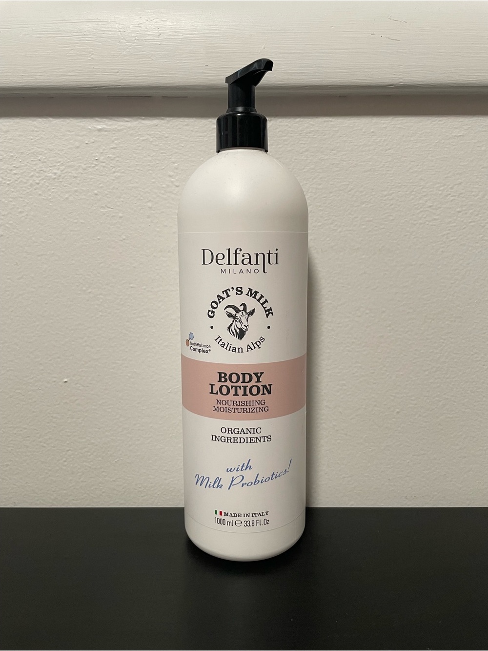 Delfanti Milano Body Lotion Made In Italy Organic NEW 33.8 Oz